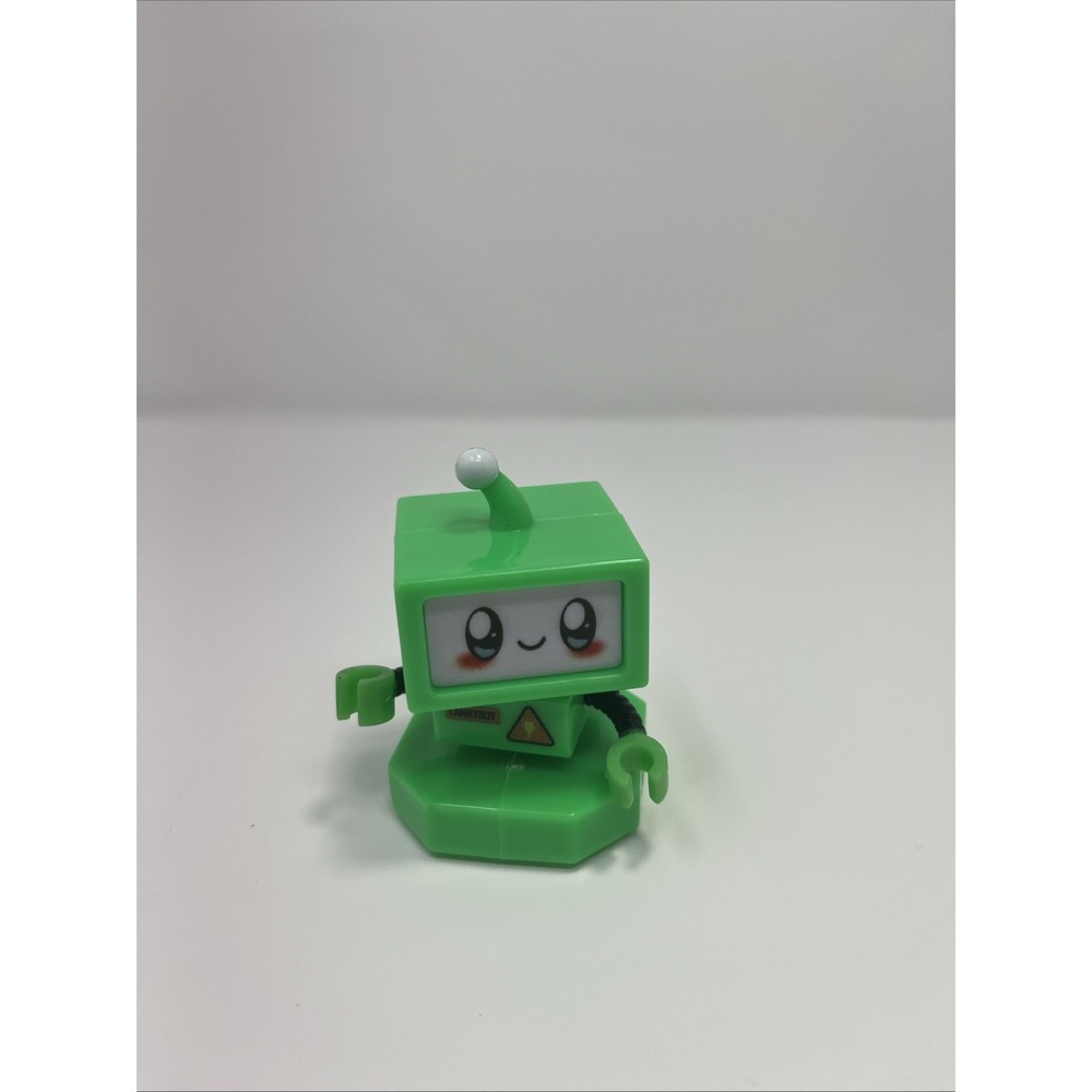 Green Lankybot Lankybox Mystery Fig Figure Ghost Glow Pack Robot